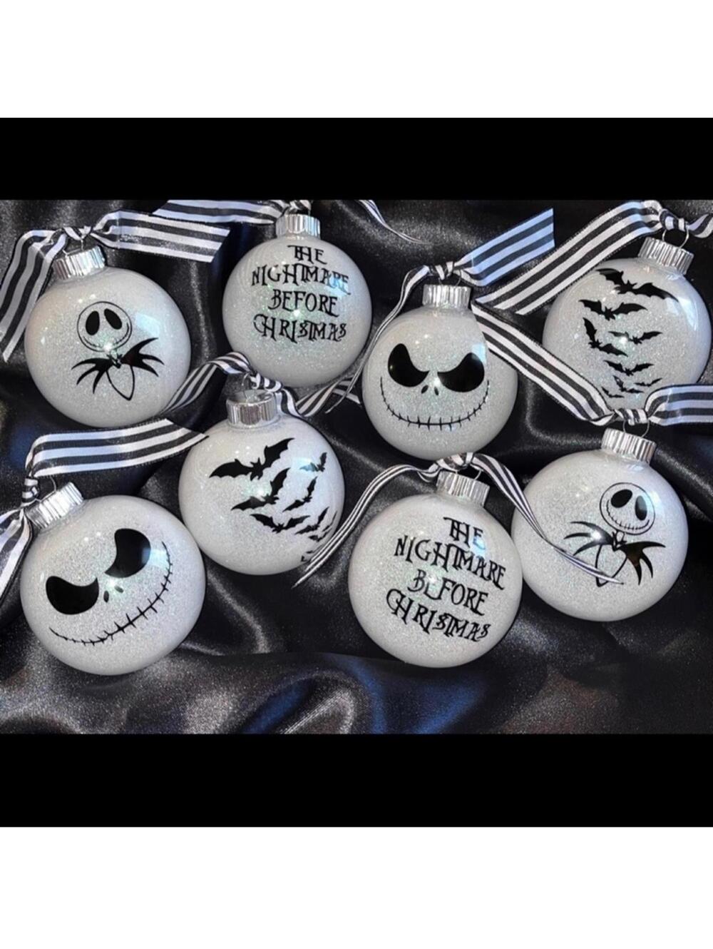 🎄Nightmare Before Christmas Jack Inspired Christmas ornaments